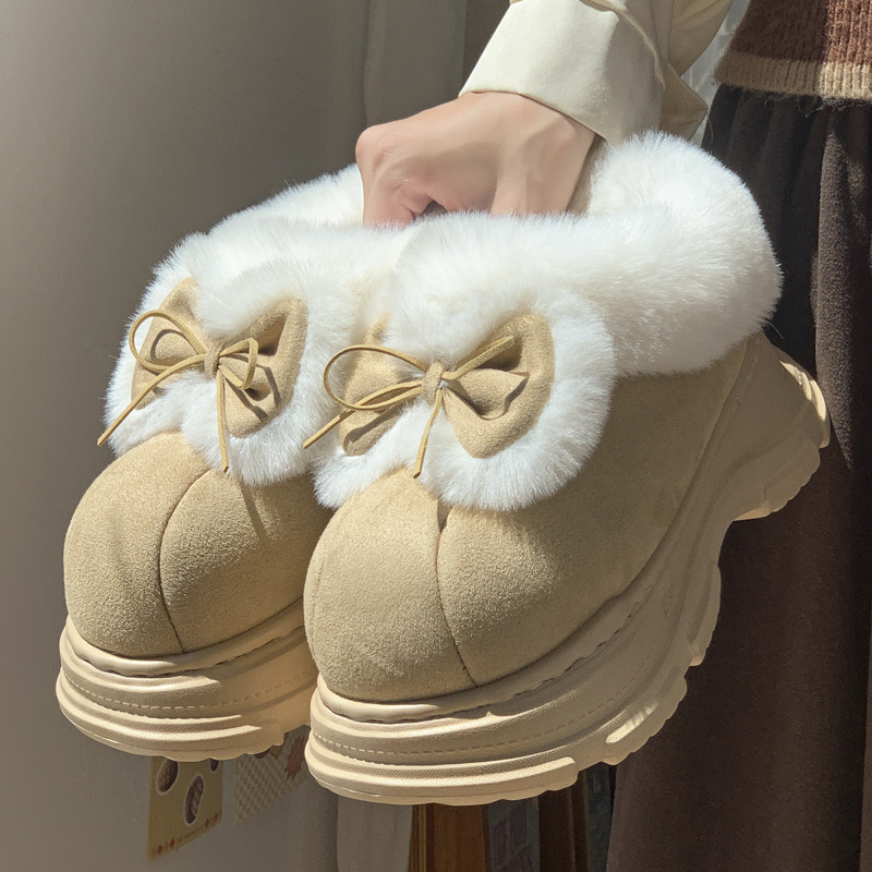 Soft Sole Booties - Теплые пушистые тапочки из искусственного меха