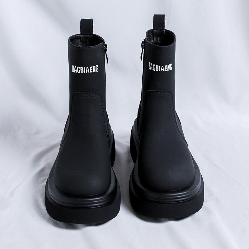 Soft Sole Booties - Мужские ботинки челси на толстой подошве