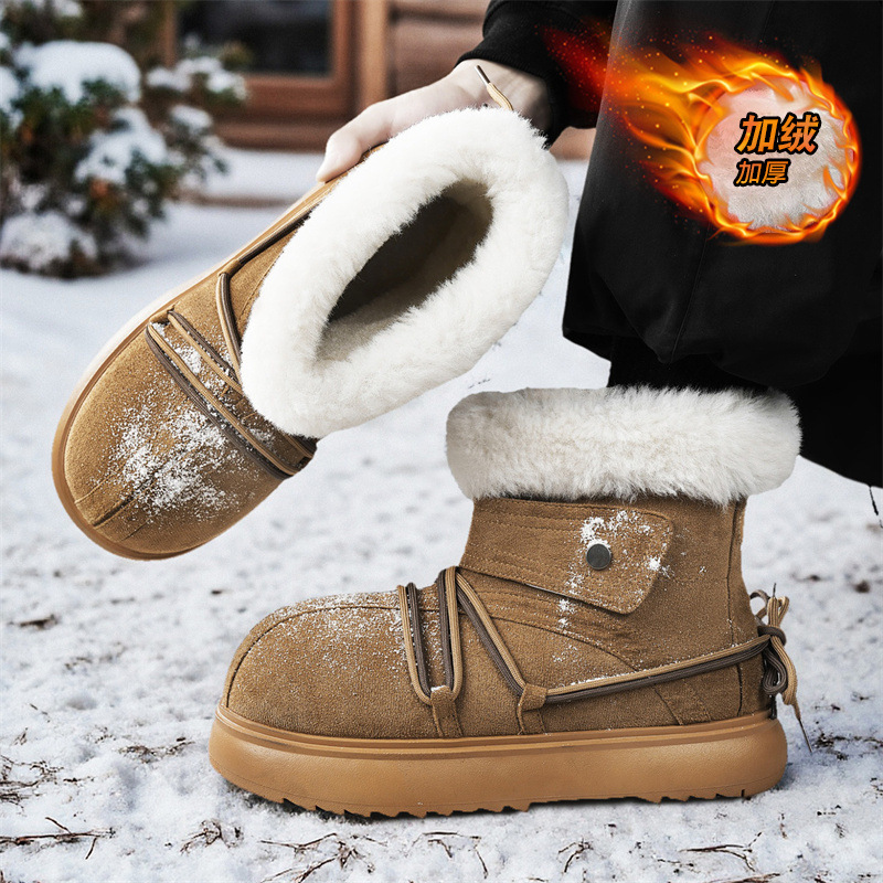 2025 Новые зимние мужские зимн – обзор и цена Soft Sole Booties