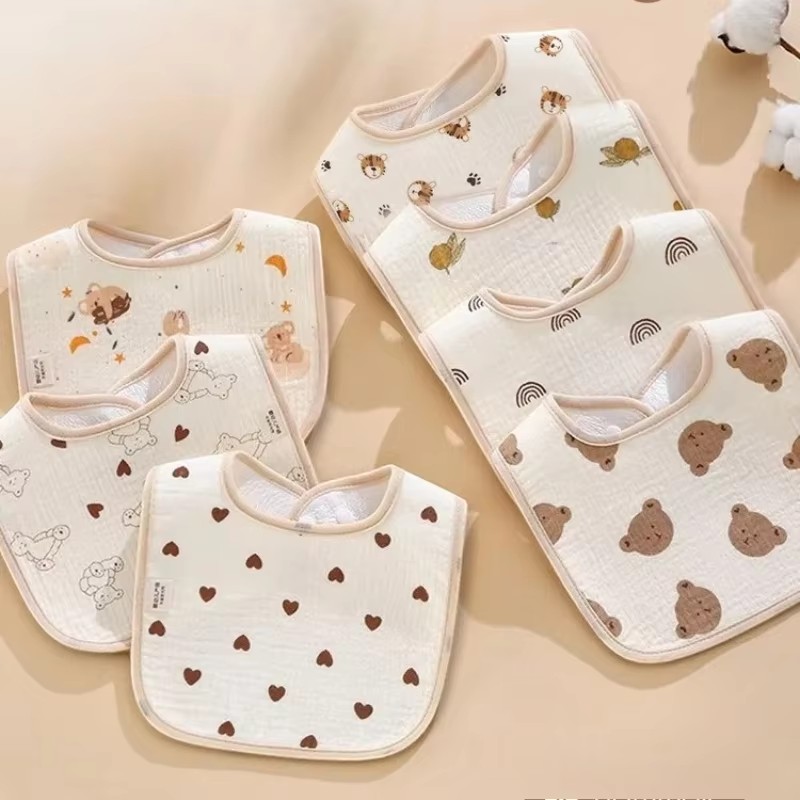 Набор из 7 штук: Детские нагру – обзор и цена Printed Bibs Pack