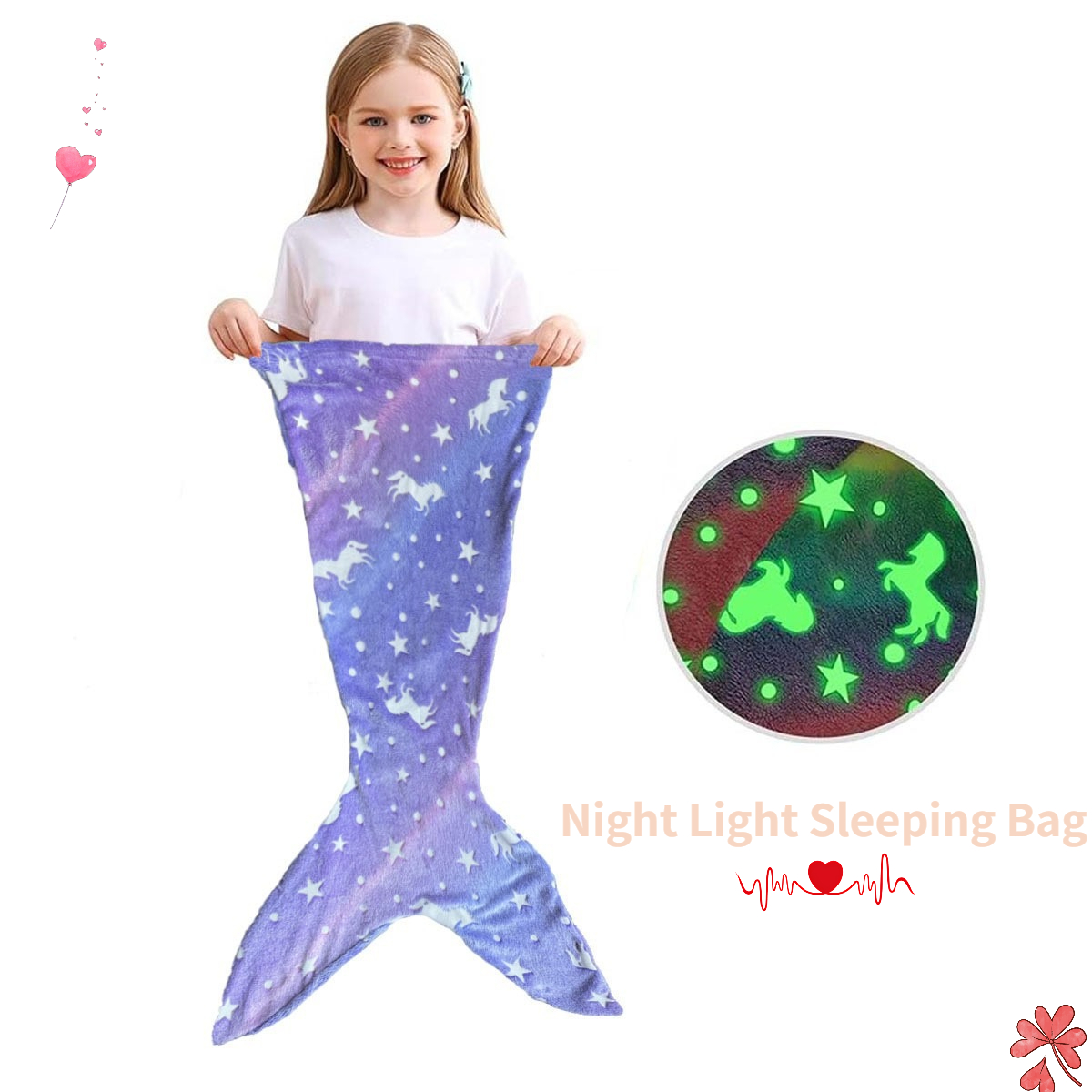 Костюм-спальник, светящийся в  – обзор и цена Fleece Sleep Bag