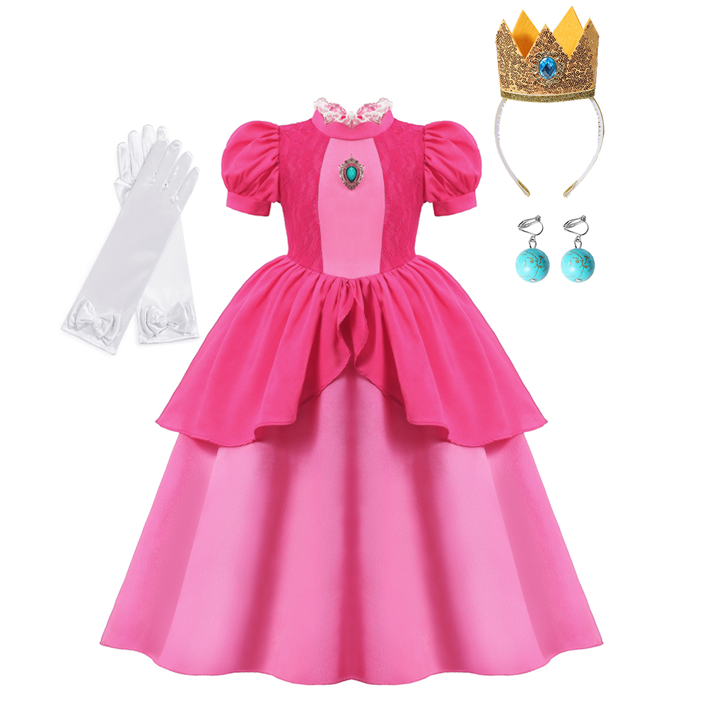 Персиковое платье для косплея, – обзор и цена Baby Clothing Size