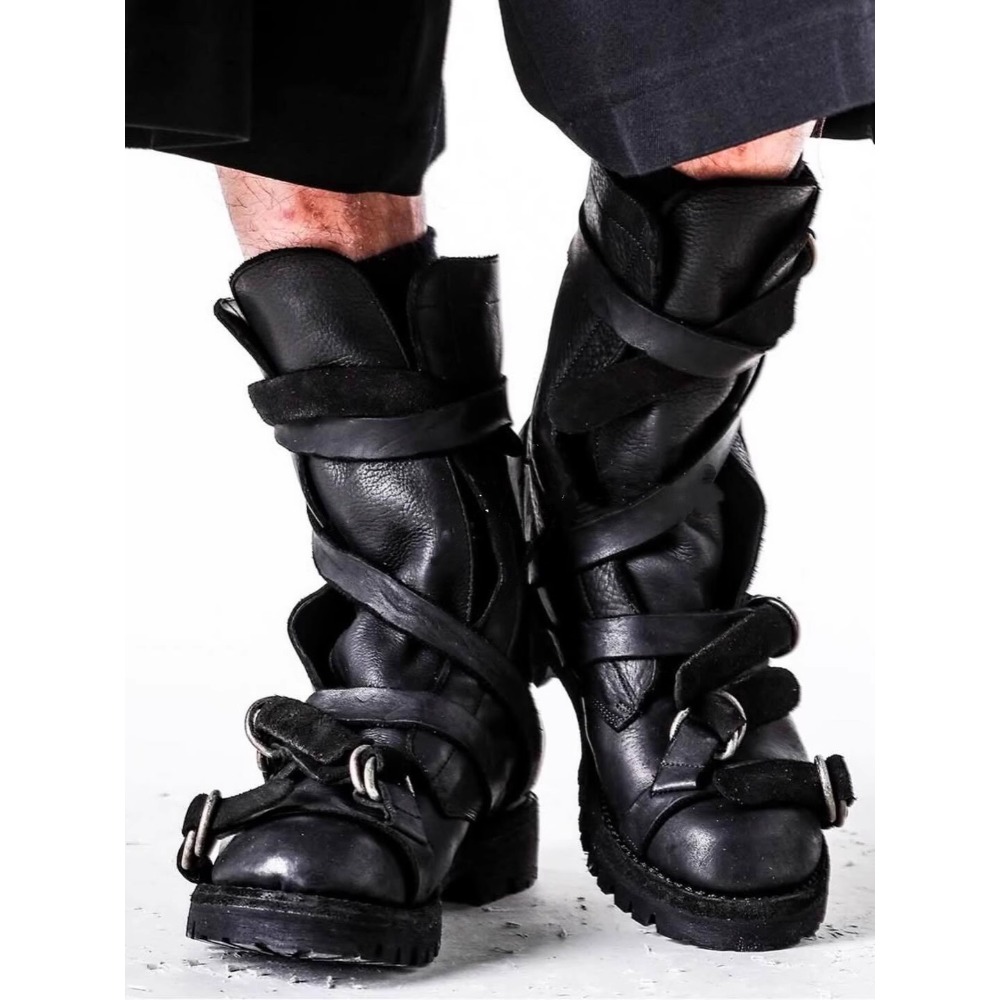 Мужские кожаные мотоциклетные  – обзор и цена Soft Sole Booties